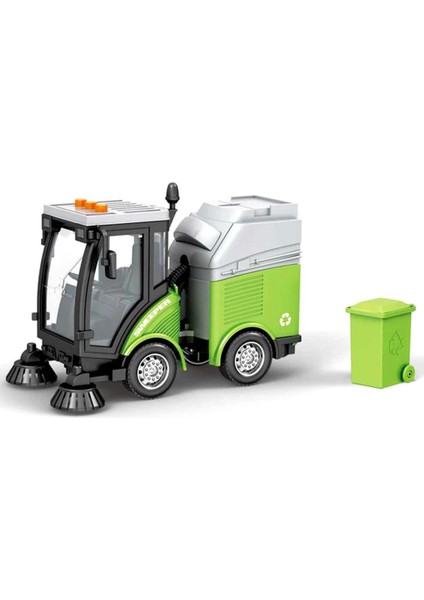 Nessiworld 1:16 Sweeper Sesli ve Işıklı Temizlik Aracı A1112-2