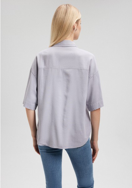 Lila Gömlek 1210642-85385 fırsatları
