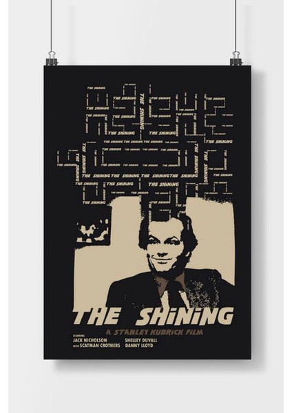 Postercity The Shining Poster Çerçevesiz Parlak Kağıt