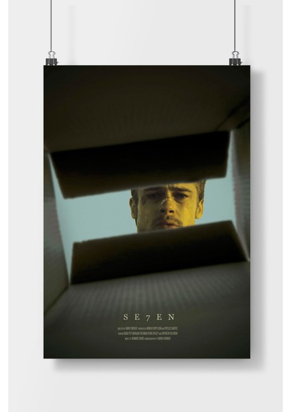 Postercity SE7EN Film Poster Çerçevesiz Parlak Kağıt