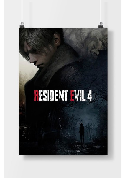 Poster City Postercity Resident Evil 4 Oyun Poster Çerçevesiz Parlak Kağıt