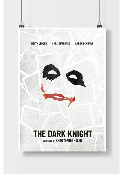 Postercity The Dark Knight Film Poster Çerçevesiz Parlak Kağıt