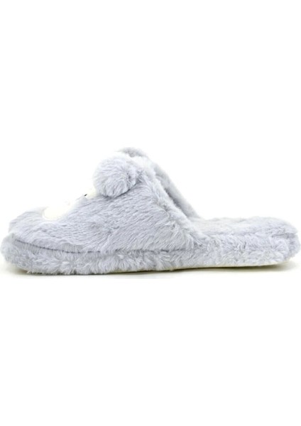 Sevimli Kulaklı Hayvan Figürlü Kışlık Peluş Terlik modelleri