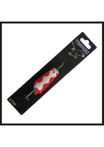 Uyguna-Yakala No:2/30 gr Beyaz-Kırmızı Turna KAŞIK-KAŞ.363