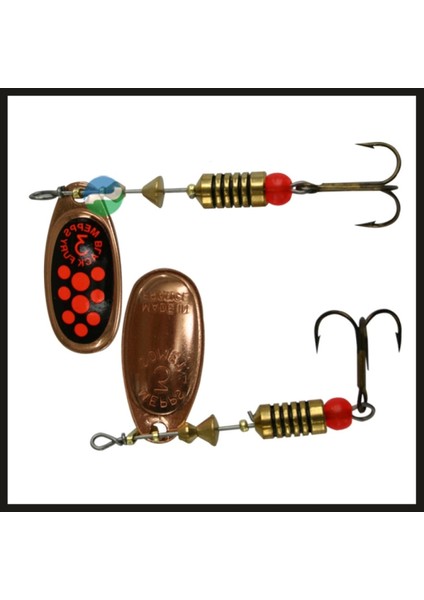 Uyguna-Yakala Black Fury Mepps Orange Bakır Portakal NO:2-KAŞ.268