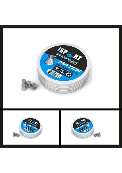 Uyguna-Yakala 250 Adet 5.5 Mmsport Premium Match -SAÇ.061
