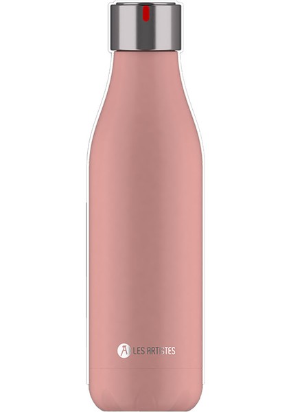Isı Yalıtımlı Çelik Termos Matara 500ML Pembe
