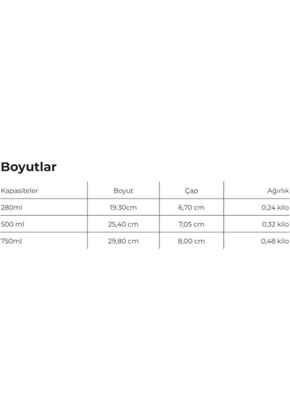 Isı Yalıtımlı Çelik Termos Matara 500ML Serve & Protect