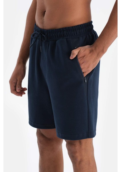 Lacivert Erkek Pamuklu Şort fırsatları