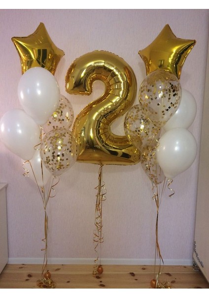 Gold 2 Yaş Balon Seti