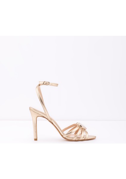 Alameda-Tr Sandalet Yüksek Topuklu Sandalet - Gold