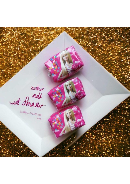 Barbie Bozuk Para Cüzdanı 3 Lü Set Kız Çocuk Çanta Fermuarlı