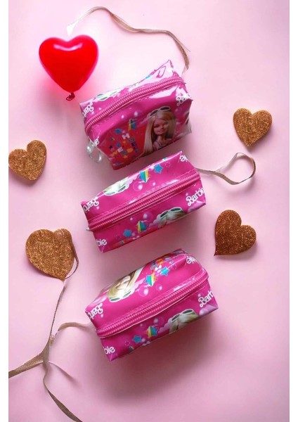 Barbie Bozuk Para Cüzdanı 3 Lü Set Kız Çocuk Çanta Fermuarlı fırsatları