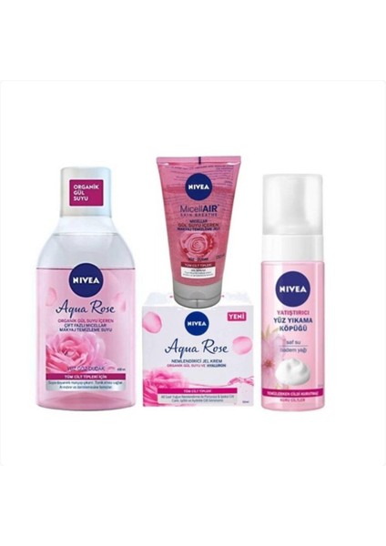 Aqua Rose Hassas Cilt Bakım Seti