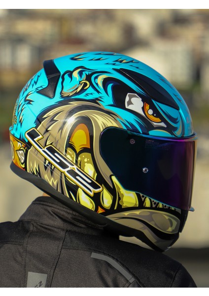 Rapıd 2 Neo Mavi-Mor Kask