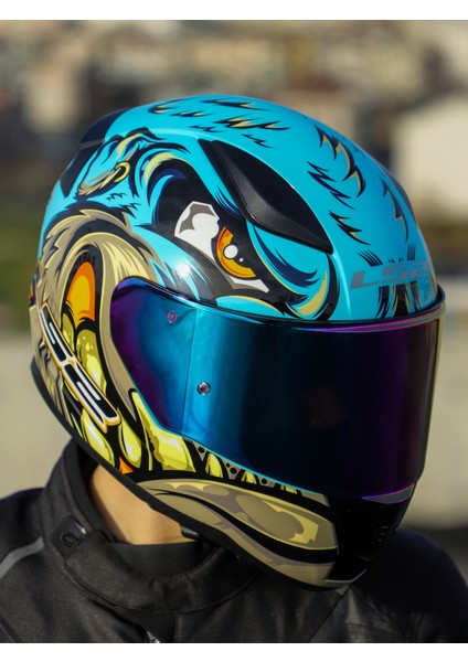 Rapıd 2 Neo Mavi-Mor Kask