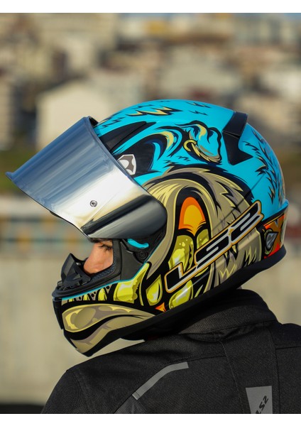 Rapıd 2 Neo Mavi-Mor Kask fırsatları