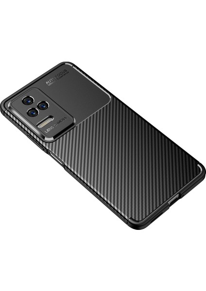 Xiaomi Poco F4 Uyumlu Kılıf Legion Series, Kamera Koruma Çıkıntılı Esnek Silikon Karbon Tasarım indirimleri
