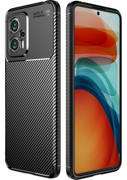 Xiaomi Poco X4 Gt Uyumlu Kılıf Legion Series, Kamera Koruma Çıkıntılı Esnek Silikon Karbon Tasarım