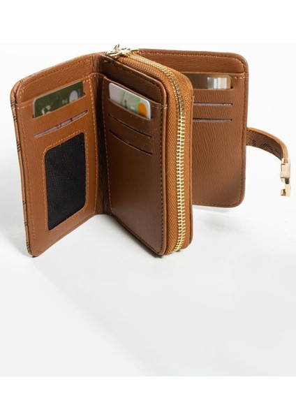 Impolo Derek Kamelempirme Baskı Kadın El ve Çanta Cüzdanı 10X13 Ebatında fiyatları