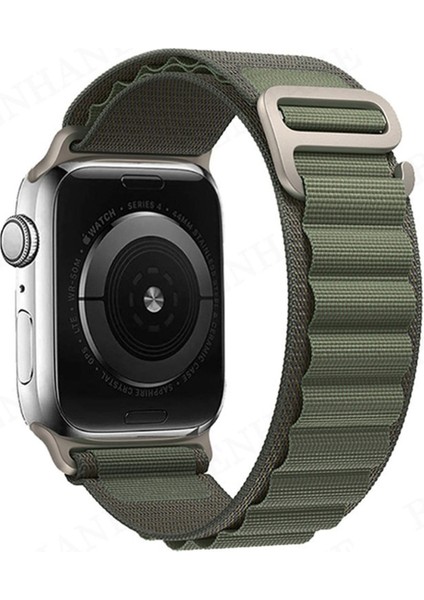 Apple Watch Uyumlu 42MM 44MM 45MM 49MM 1/2/3/4/5/6/se/7/8/9ultra Mountain Kordon Yeşil