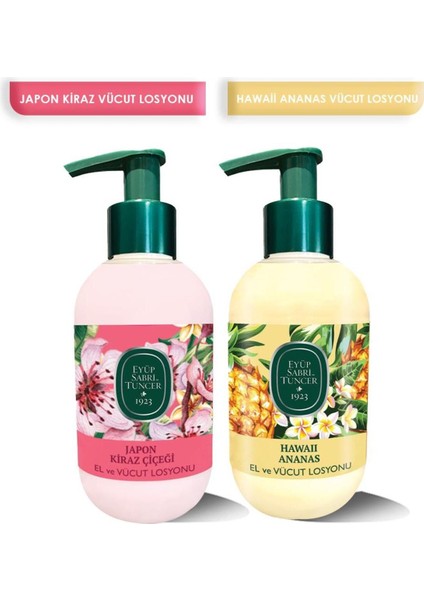 Japon Kiraz ve Hawaii Ananas Losyon 280 ml
