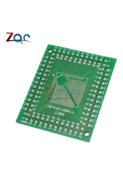 Adet Qfp Tqfp Lqfp Fqfp 32 44 64 80 100 Lqf Smd Dönüş Dıp Adaptörü Prototip Kurulu Dönüştürücü Plaka 0.5/0.8 mm (Yurt Dışından)