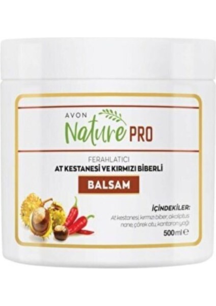 Nature Pro At Kestanesi ve Kırmızı Biberli Balsam 500 ml