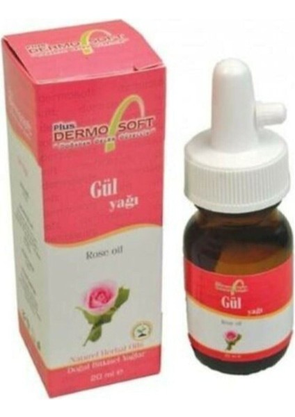 Dermosoft Bitkisel Gül Yağı 20 ml
