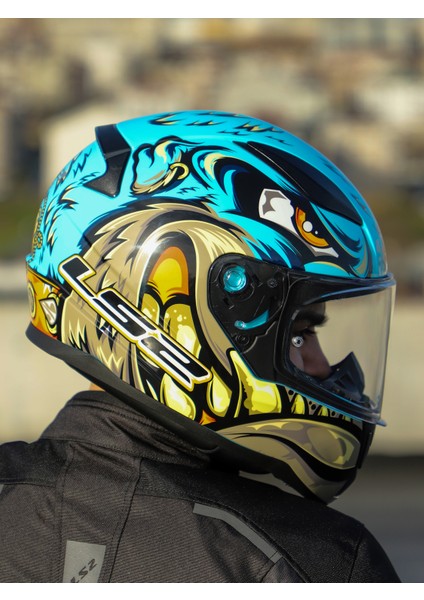 Rapıd 2 Neo Mavi-Mor Kask