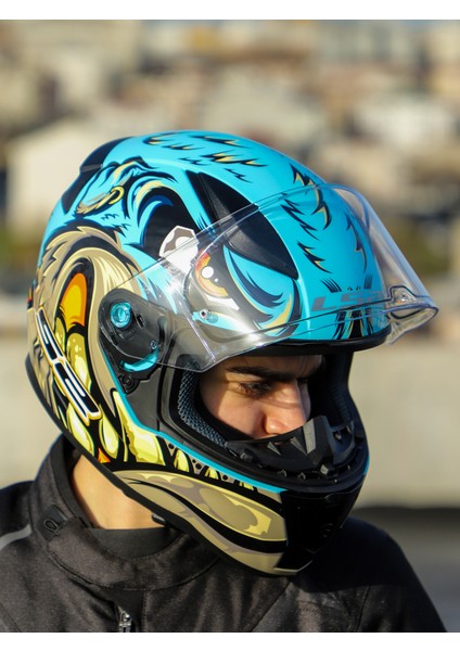 Rapıd 2 Neo Mavi-Mor Kask modelleri