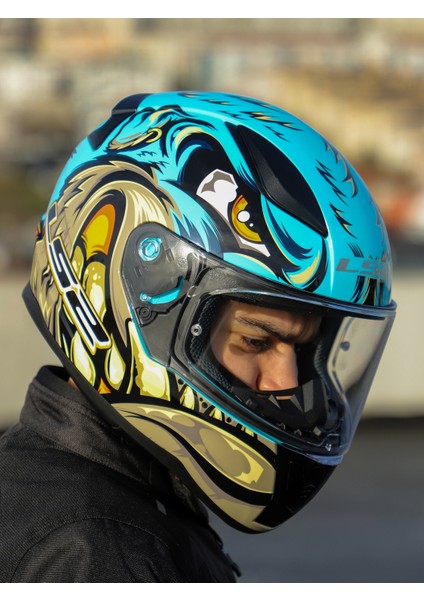 Rapıd 2 Neo Mavi-Mor Kask indirimleri