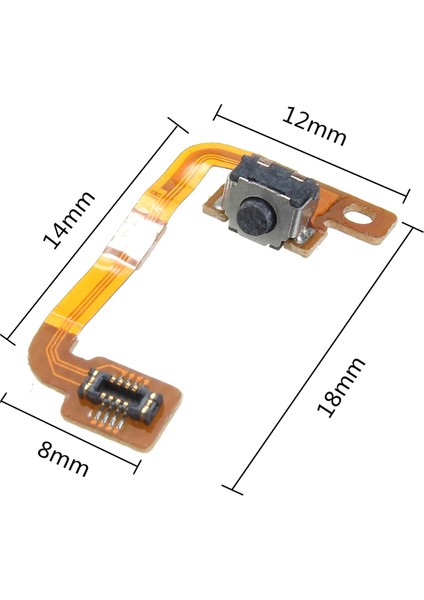 Nintendo 3ds Için Esnek Kablolu Sol Sağ Anahtar Sol/sağ Omuz Düğmesini Onarın (Yurt Dışından) modelleri