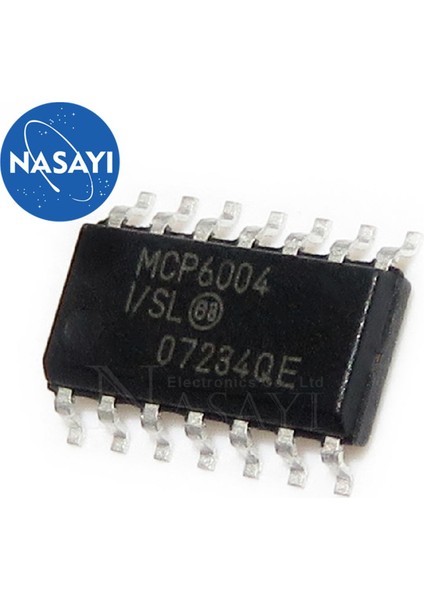 5pcs MCP6004-I/SL MCP6004 Sop-14 (Yurt Dışından)