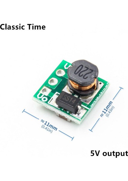 Dc 0.9V-5V Ila 5V Veya Dc 0.8V-3.3V Ila 3.3V Dc-Dc Step-Up Güç Modülü Gerilim Yükseltme Dönüştürücü Kartı (Yurt Dışından)