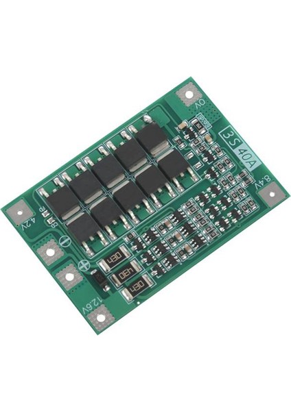 Adet 3s 40A Tornavida 12V Li-Ion 18650 Bms Koruma Levhası Pcm Denge Liion Hücre Modülü (Yurt Dışından)