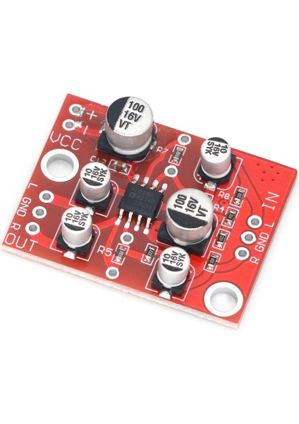 Dc 5V-15V AD828 Stereo Preamp Güç Amplifikatörü Kurulu Preamplifikatör Modülü (Yurt Dışından)