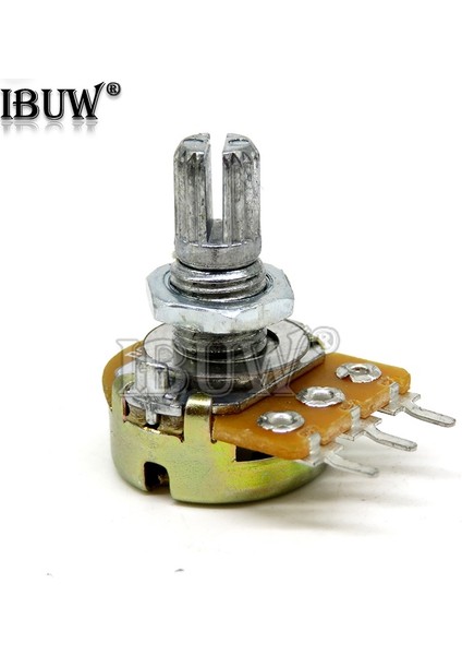 Ayak Koltuk 5 Adet WH148 B1K B2K B5K B10K B20K B50K B100K 3pın 6pın 15MM Şaft Amplifikatör Çift Stereo Potansiyometre (Yurt Dışından)