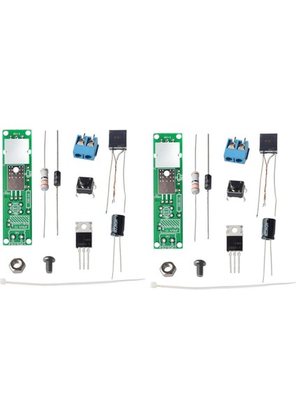 2x DC3-5V Dıy Kiti Yüksek Gerilim Jeneratörü Ark Ateşleyici Çakmak Kiti Dıy Elektronik Üretim Paketi (Yurt Dışından)