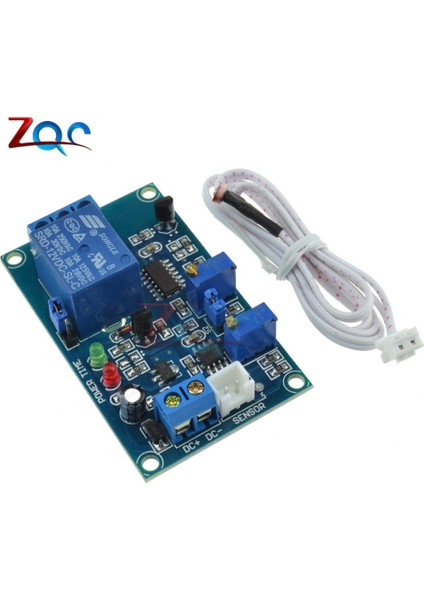 12 V Fotodirenç Röle Modülü Işık Parlaklık Sensörü Zamanlayıcı Algılama Kontrolörü Anahtarı Açma/kapama Teller ile Araba Için (Yurt Dışından)