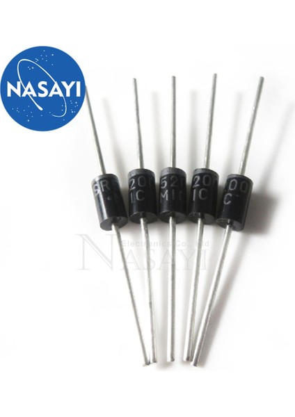 10 Adet SR5200 SB5200 Do-41 Schottky Diyot (Yurt Dışından)