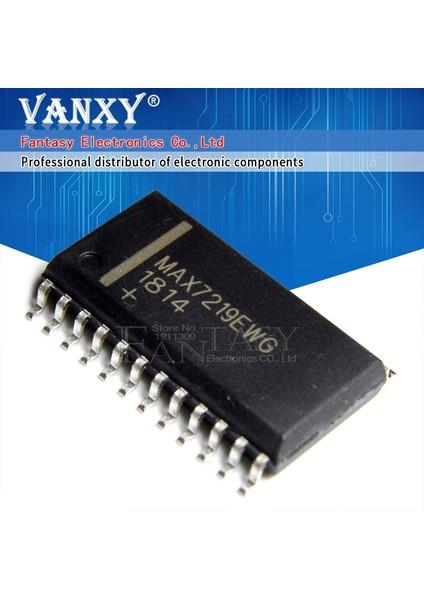 10 Adet MAX7219EWG SOP24 MAX7219 Sop MAX7219CWG Smd Yeni ve Orijinal Ic (Yurt Dışından)