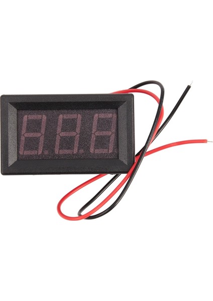 4 Adet Dijital Voltmetre Dc 5 V - 120 V Gerilim Panel Metre 0.56 Inç LED Ekran Test Cihazı B (Yurt Dışından)