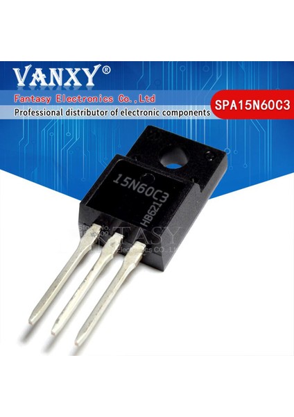 5 Adet SPA15N60C3 TO220F 15N60C3 TO-220F SPA15N60 15N60 (Yurt Dışından)