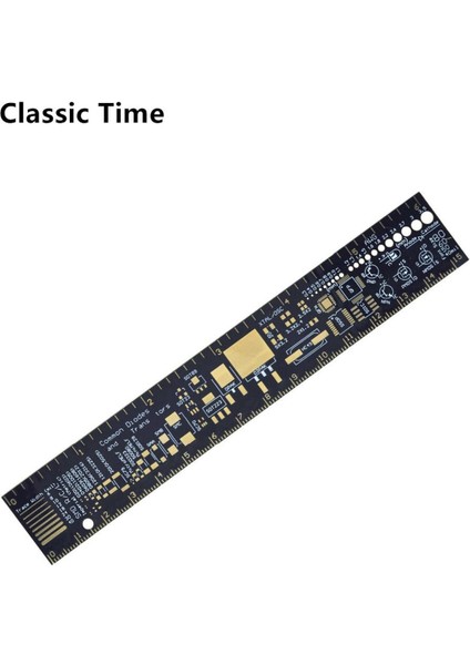 Cetvel 15CM Elektronik Mühendisleri Için Geek Yapımcıları Için Hayranları Için Referans Cetvel Paketleme Üniteleri V2 - 6 (Yurt Dışından)