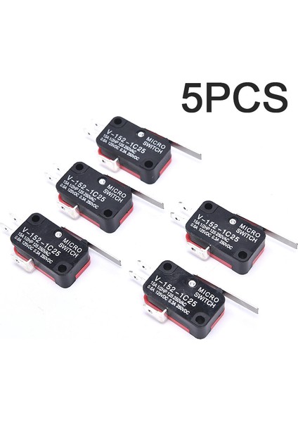 5pcs V-152-1C25 Strok Limiti Mikrodalga Fırın Kapısı Anlık Mikro Anahtar Karşılaşması (Yurt Dışından)