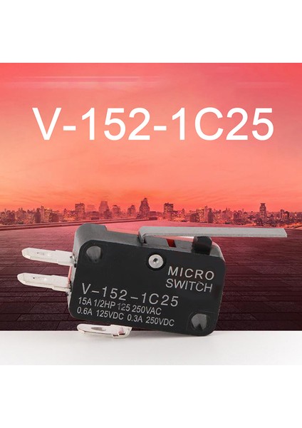 5pcs V-152-1C25 Strok Limiti Mikrodalga Fırın Kapısı Anlık Mikro Anahtar Karşılaşması (Yurt Dışından)