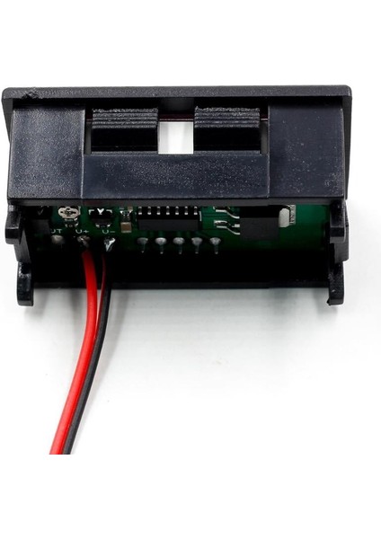 Dc 5V-120V Dijital Voltmetre Panel Ölçer 2 Teller 0.56 Inç LED Mini Gerilim Ölçer Masa Kırmızı Yeşil Mavi Ekran (Yurt Dışından) fırsatları