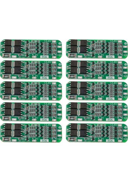 10 Adet 3s 20A Bms 18650 Li-Ion Lityum Şarj Modülü Bms Koruma Levhası 11.1V 12V 12.6V Modülü (Yurt Dışından) modelleri