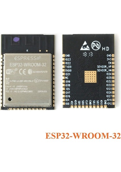 Esp-Wroom-32 ESP32 Bluetooth ve Wıfı Çift Çekirdekli Cpu, Düşük Güç Tüketimi Mcu Iot Modülü ile (Yurt Dışından)